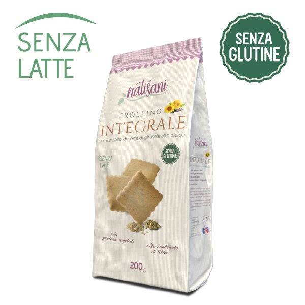 Natisani - Frollino  Whole Wheat- Gluten Free/Dairy Free - 200g (7.05 oz)