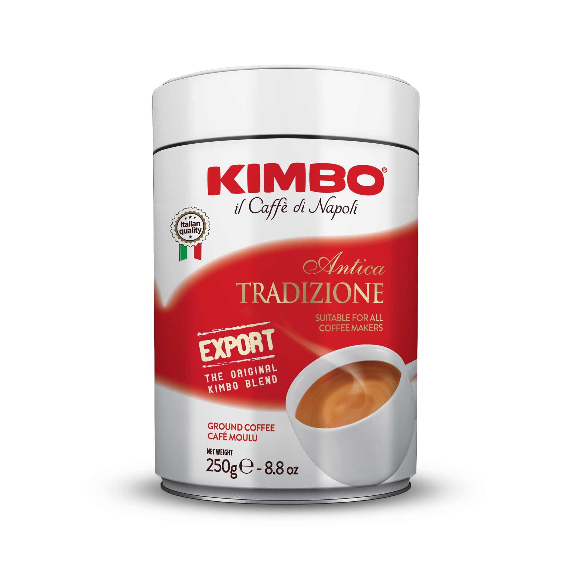Kimbo - Antica - Ground Espresso Coffee - Can - 8.8oz (250g)