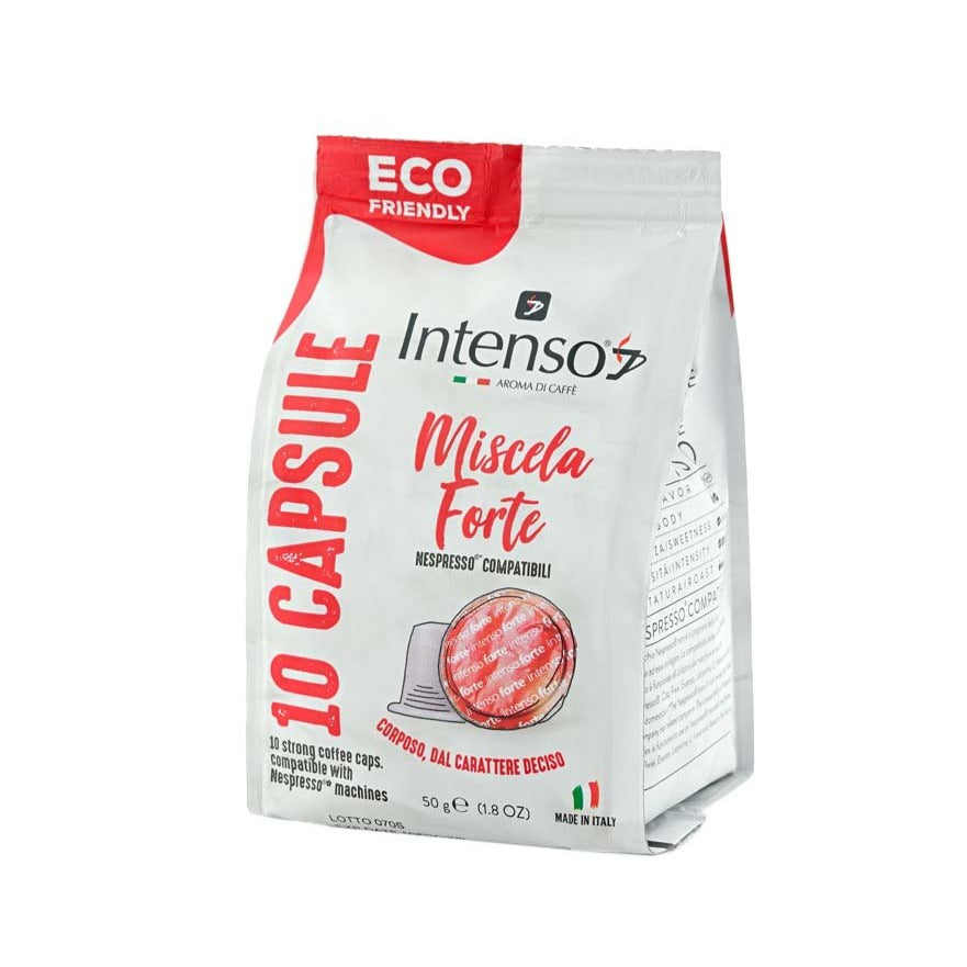 Intenso - Forte Capsules - 10/Bag - Compatible with Nespresso® Machines