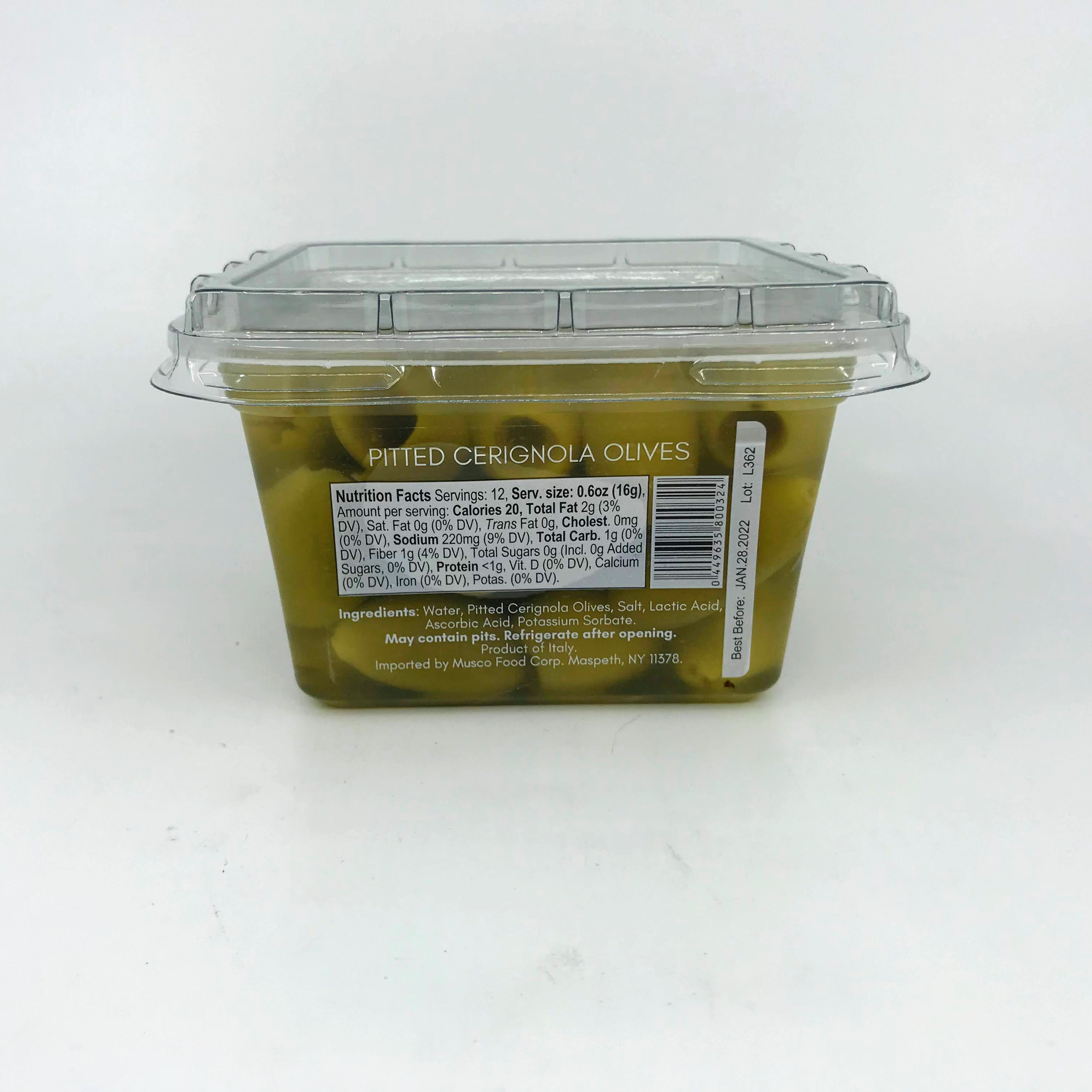 Cerignola - Pitted Green Olives - 450g