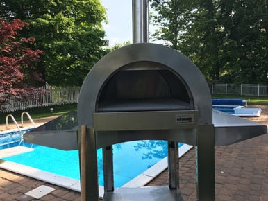 Professional Plus ilFornino ® Wood Fired Pizza Oven - Adjustable Height- One Flat Cooking Surface™