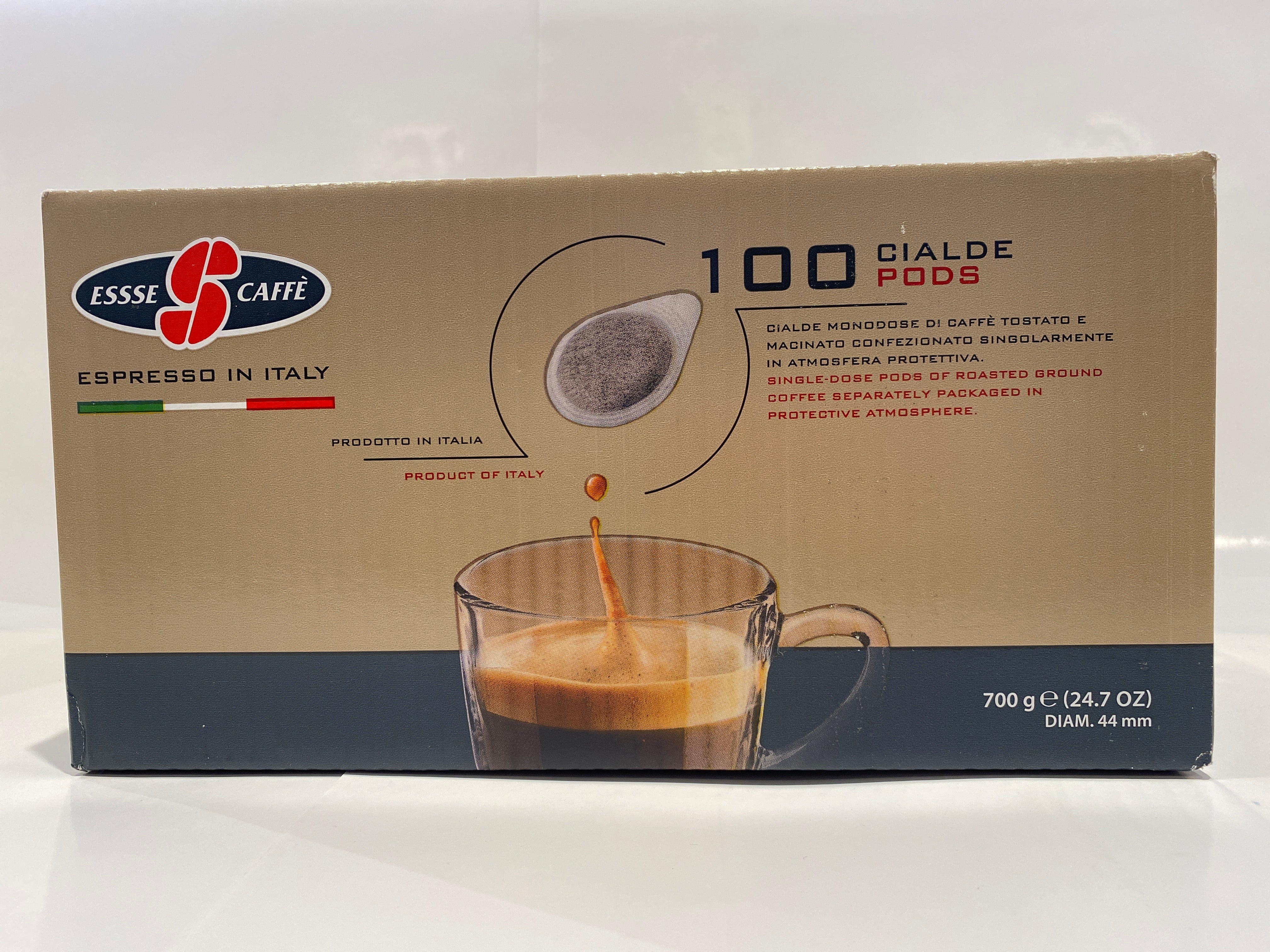 Essse Caffe- INTENSO - E.S.E. Espresso Pods - 100 Pods