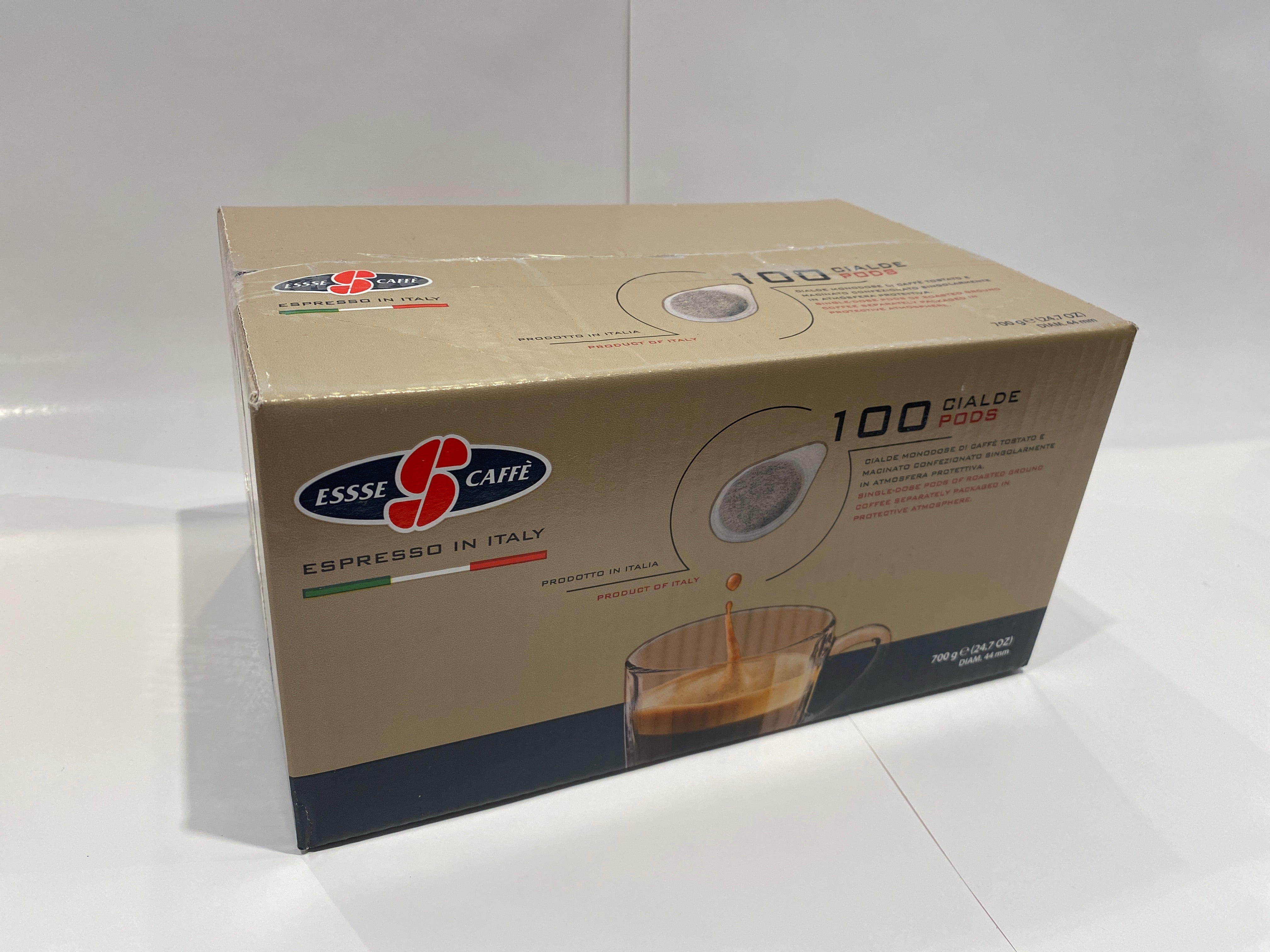 Essse Caffe- INTENSO - E.S.E. Espresso Pods - 100 Pods