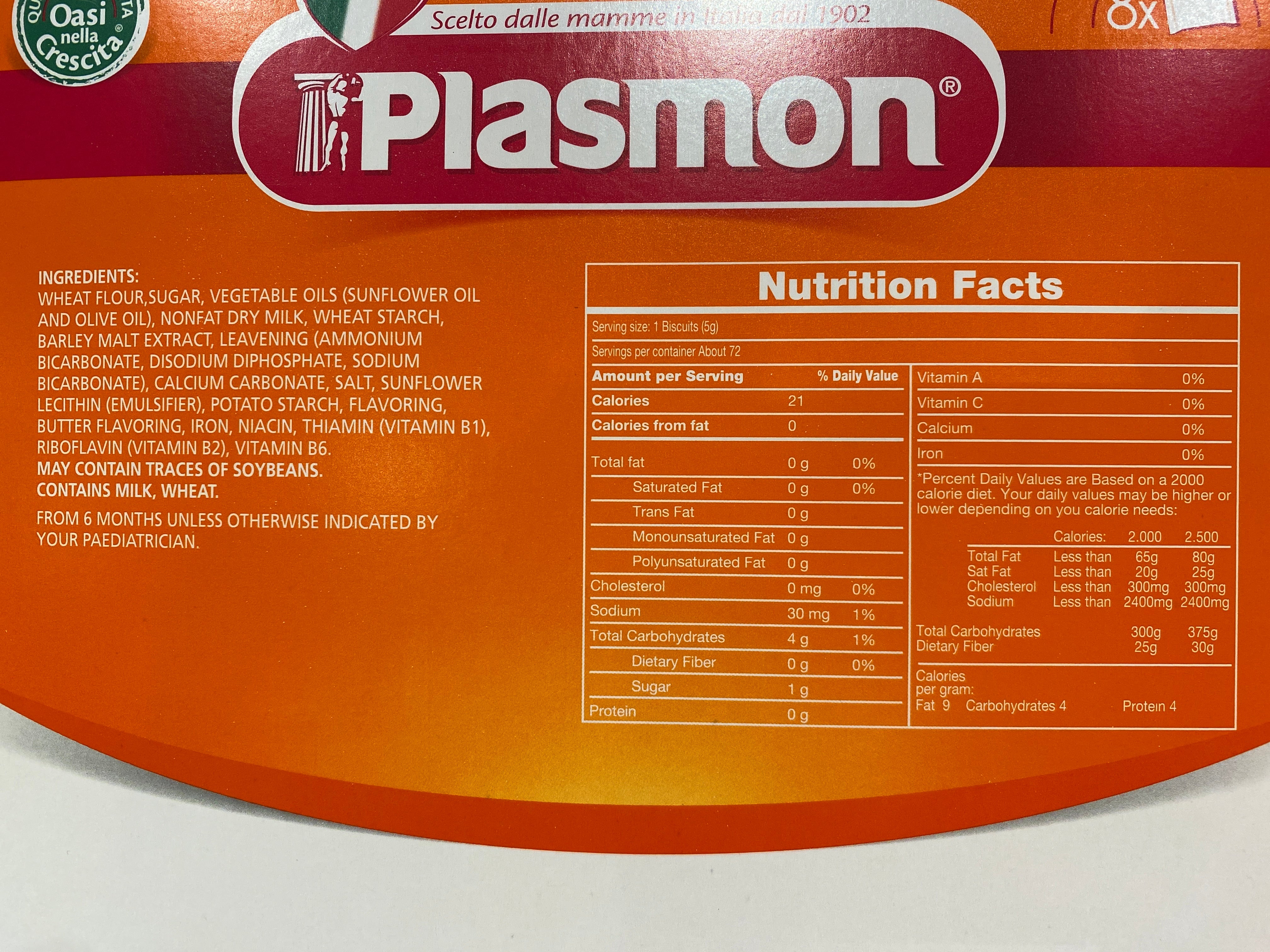Plasmon - Baby Biscuit 