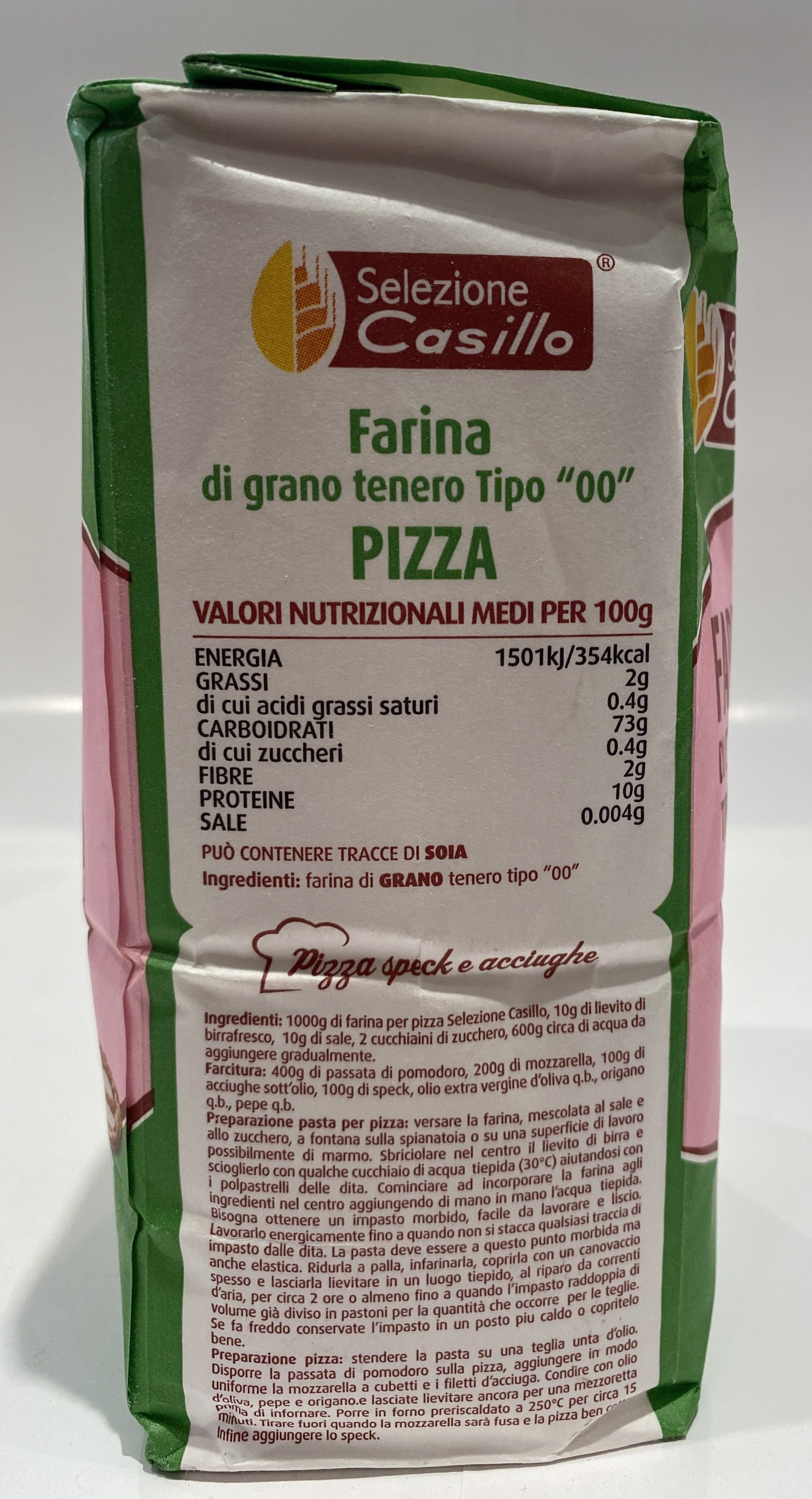 Selezione Casillo - Farina Tipo "00" per Pizza - 1000 g