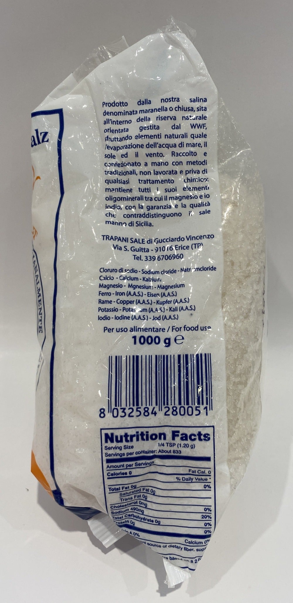 Trapani - Sale Grosso - 35.27 oz