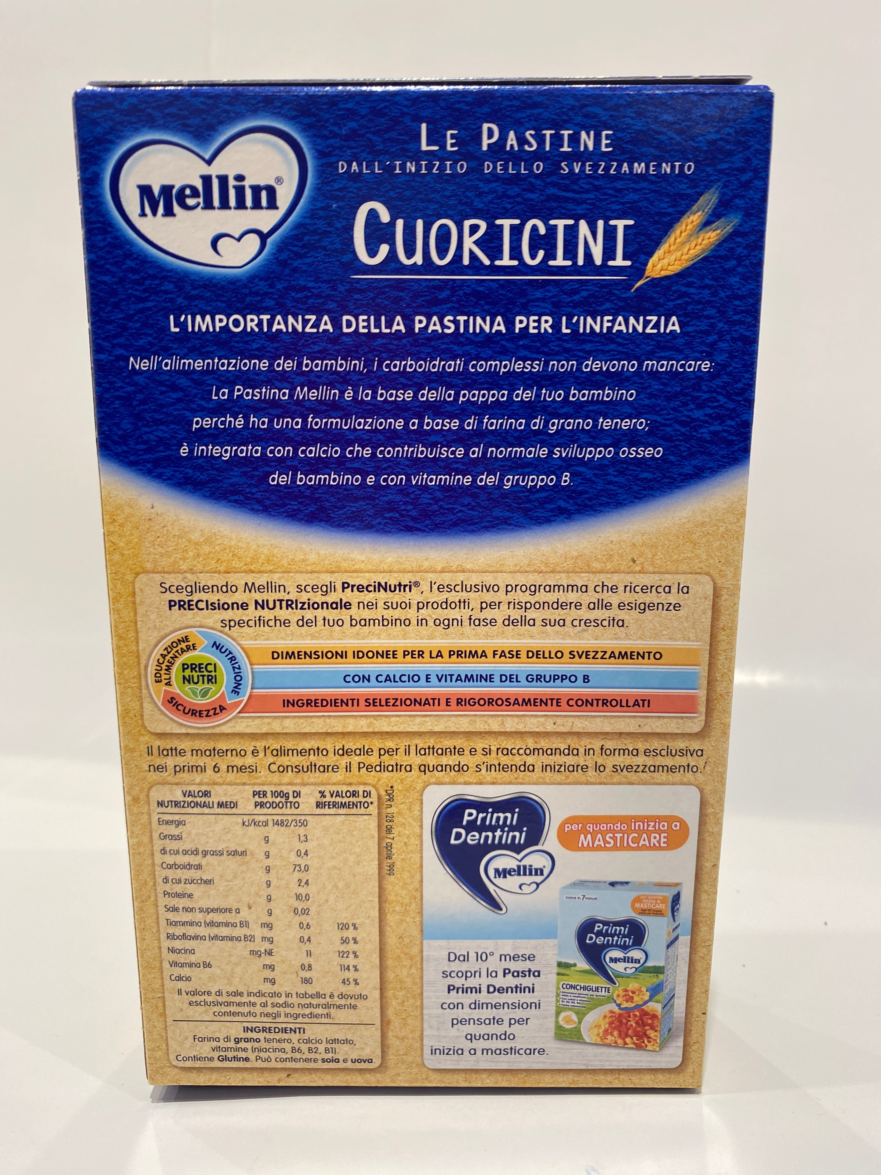 Mellin - Le Pastine Cuoricini - 320g
