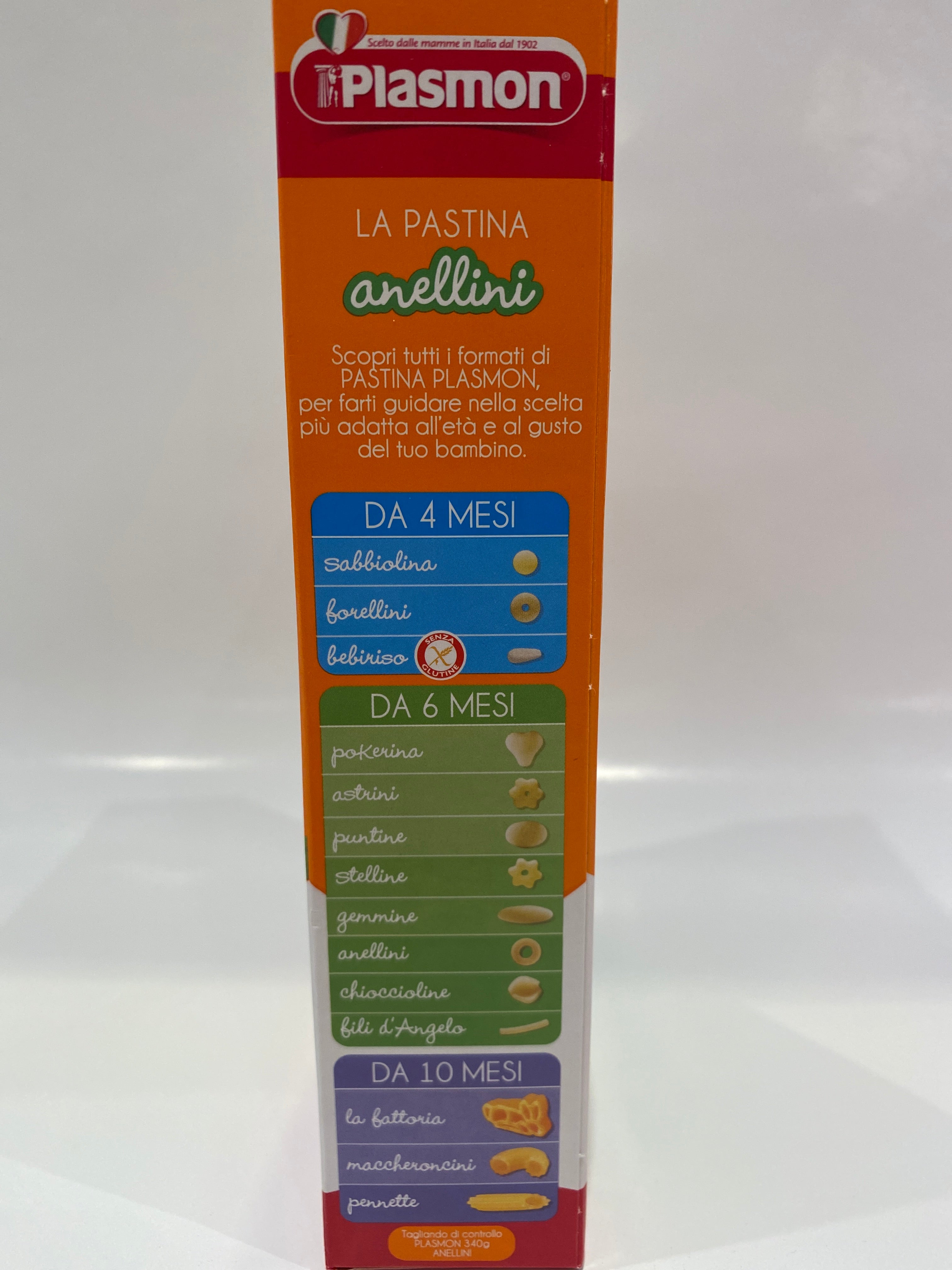 Plasmon - Pastina Anellini - 340 g
