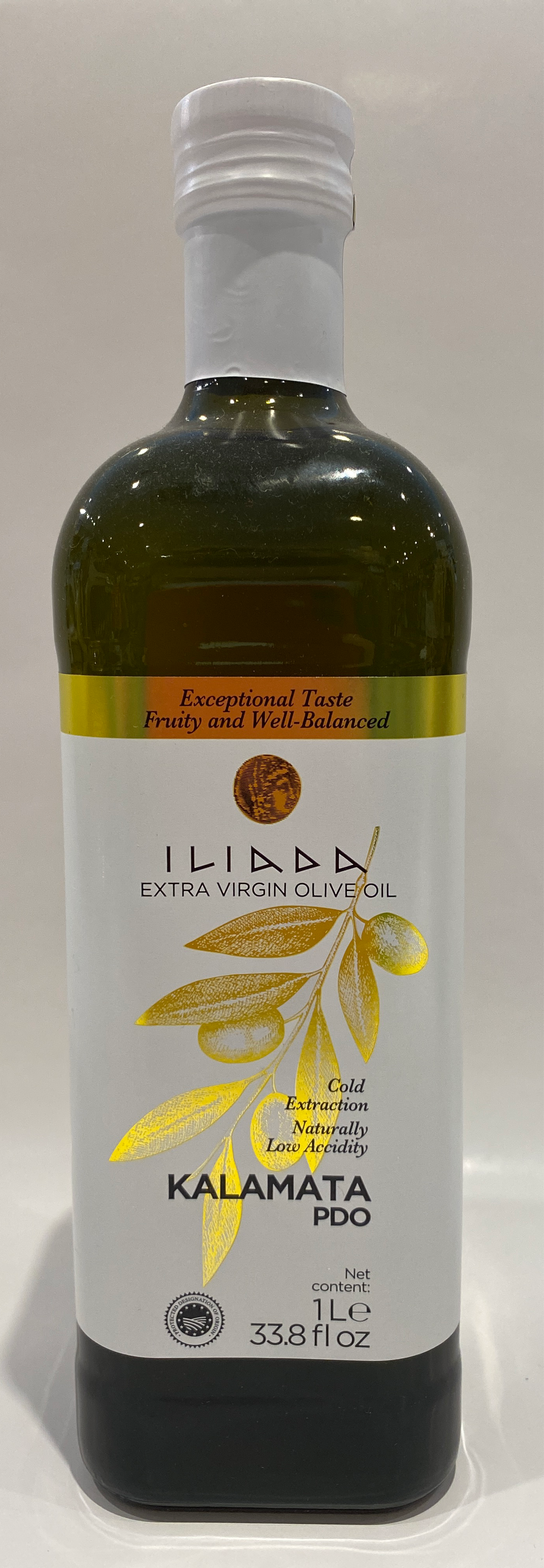 Iliada - Kalamata PDO Extra Virgin Olive Oil - 33.8 fl oz