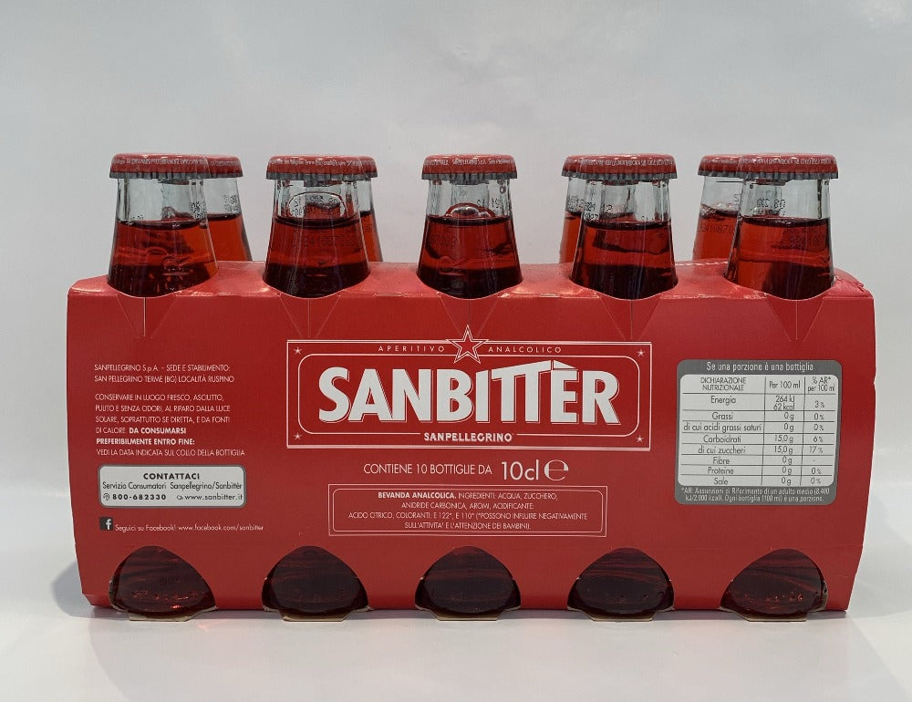 San Pellegrino - San Bitter - Rosso - 10 pack