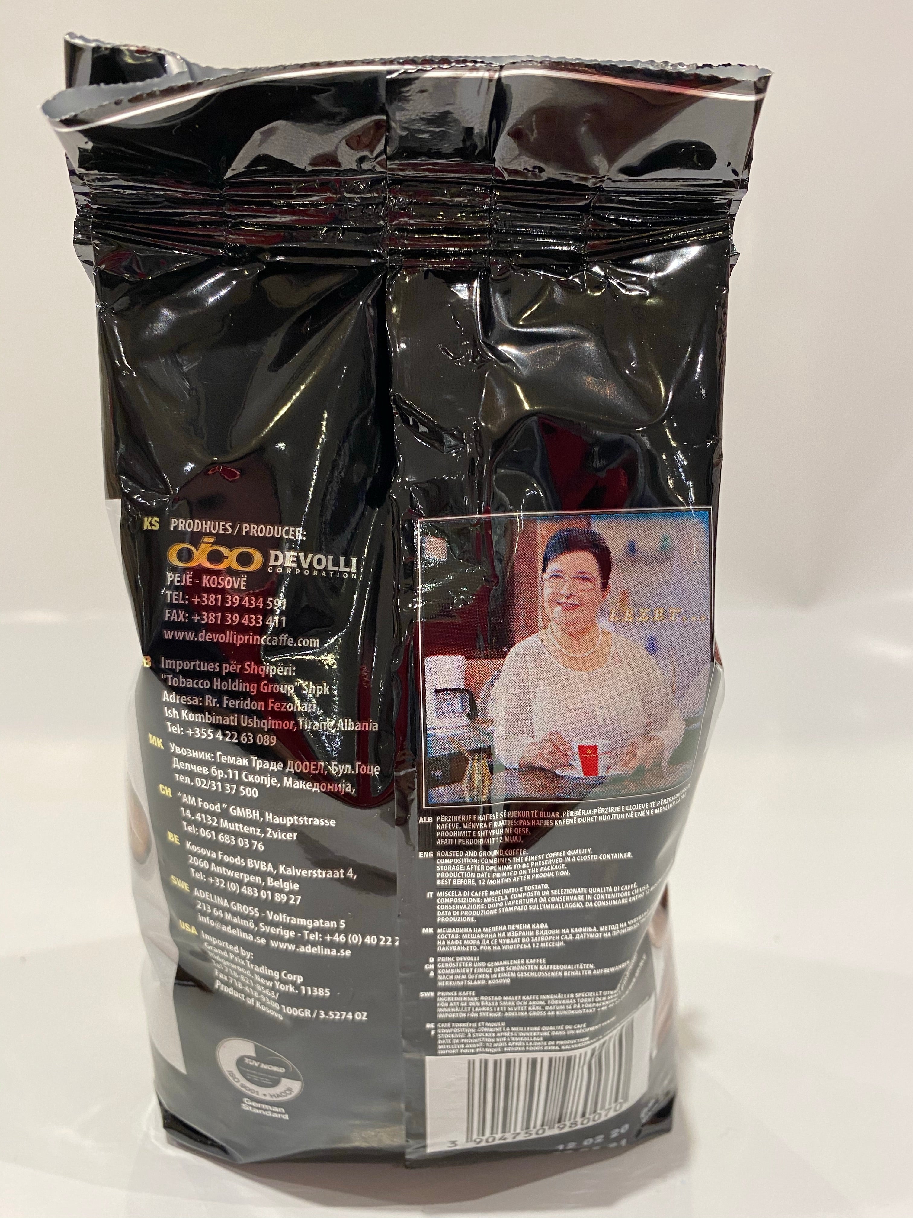 Devolli Princ Caffe - Turkish Coffee 200g (7.04 oz)