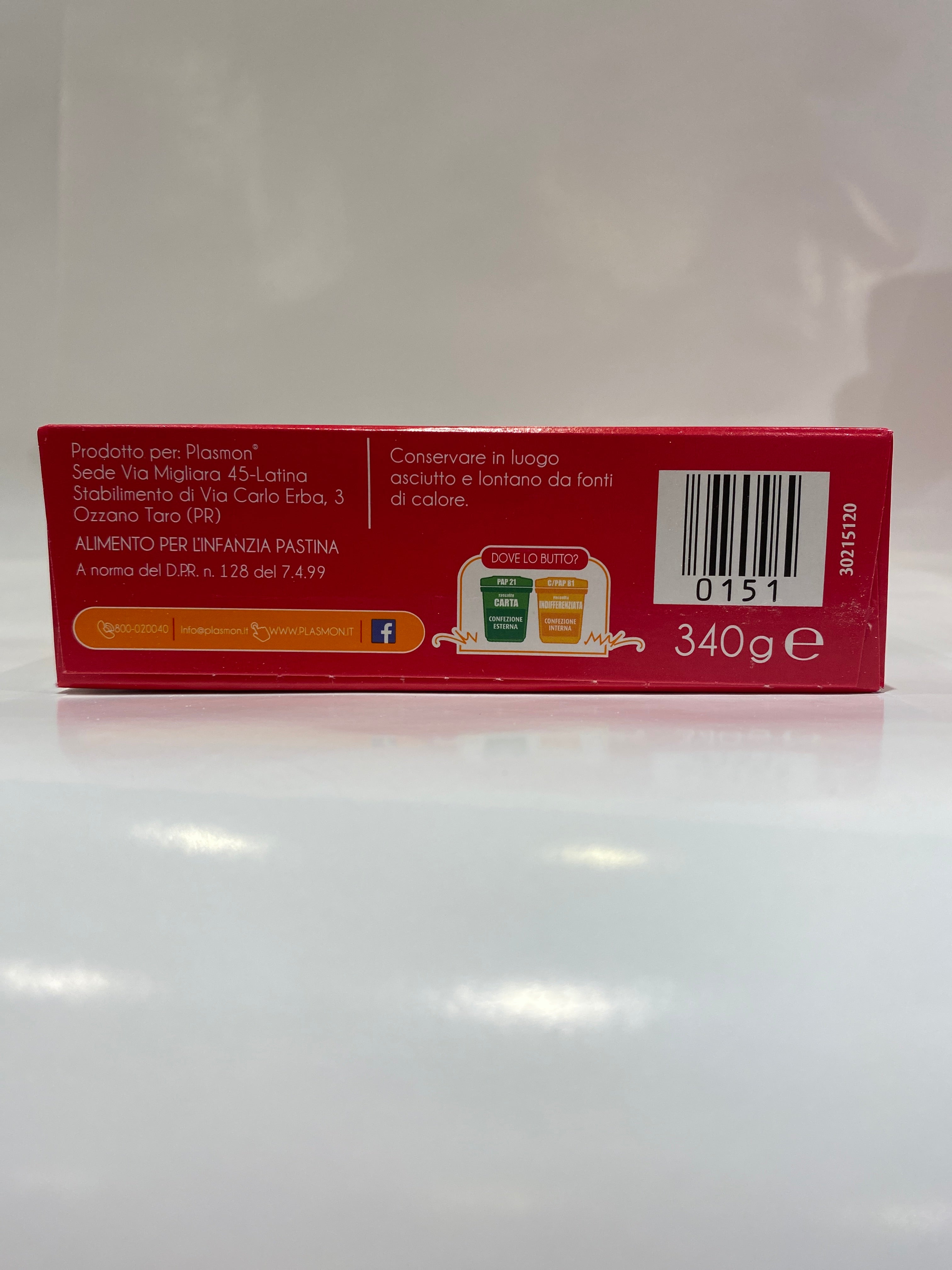 Plasmon - Pastina Stelline - 340 g