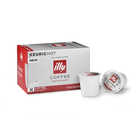 illy Keurig K-Cups Medium Roast & Dark Roast
