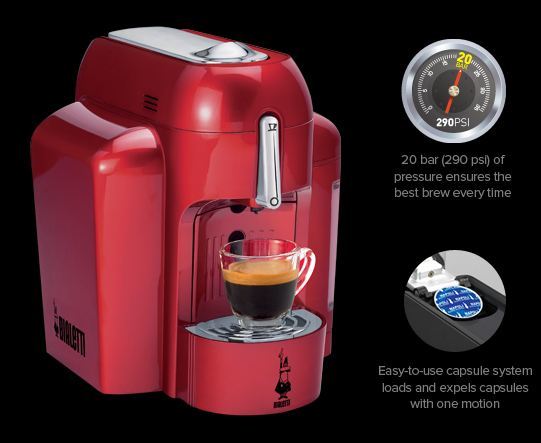 Bialetti - Mini Express - Capsule Machine (Discontinued) (Red)